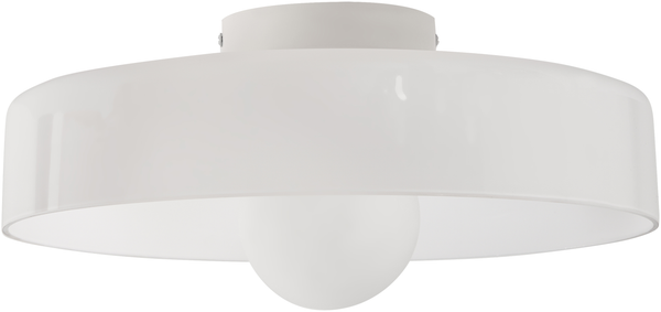Deckenlampe LUGUSE Glas Weiß