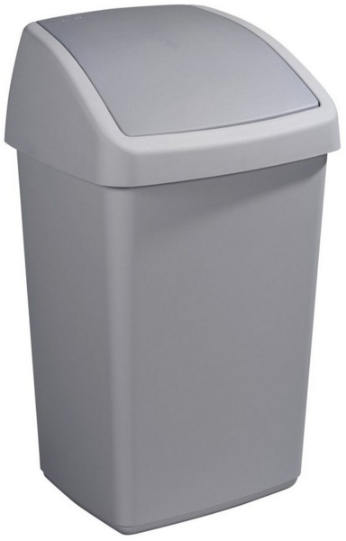 Sunware Schwingdeckeleimer Delta 50 l, grau