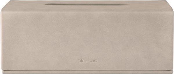 blomus Kosmetikbox Kosmetiktuchbox -SAHLA- Taschentücherbox, Tissuebox, Bad Design-Box, PU-Leder, Wildoptik, Einfach zu öffnen, Farbauswahl Bild 3