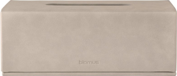 blomus Kosmetikbox Kosmetiktuchbox -SAHLA- Taschentücherbox, Tissuebox, Bad Design-Box, PU-Leder, Wildoptik, Einfach zu öffnen, Farbauswahl Bild 4