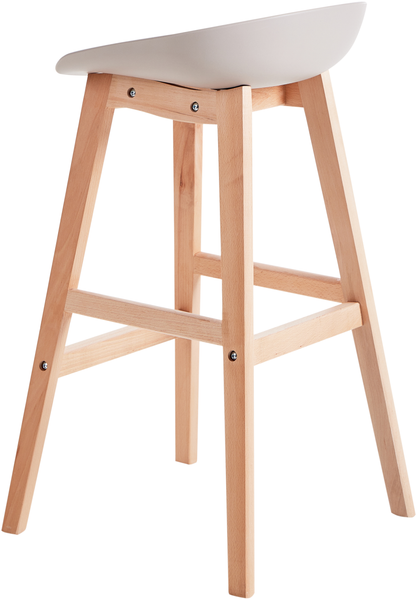 Set mit 2 Barstühlen MICCO Taupe Bild 7