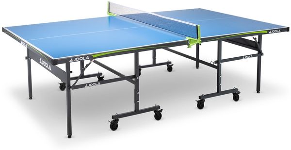 Joola 'Rally' Outdoor-Tischtennisplatte, wetterfest, Aluminium blau, 274 x 152,5 x 76 cm