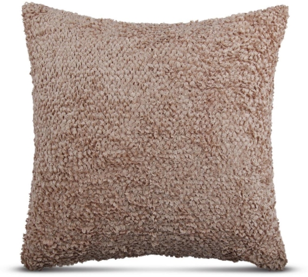 Kissenhülle "Chenille" Beige 50x50cm - Kissenhülle