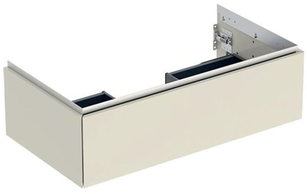 Unterschrank ONE 1 Schublade 88 8x26 6x47 cm sandgrau