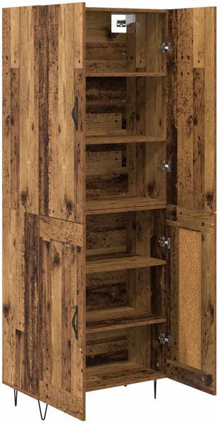 vidaXL Highboard 2 pcs Altholz Holzwerkstoff 3415658 Bild 5