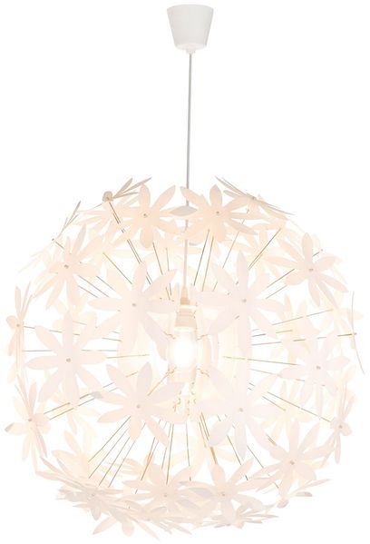 LED Hängeleuchte, Blüten zum Zusammenstecken 60x150cm