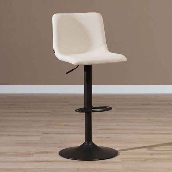 Bronx71 Barhocker Eva off white recycelter Stoff 60 - 76 cm
