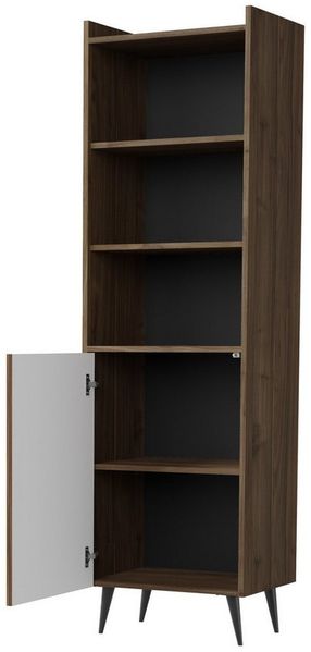 Compleo Bücherregal Standregal, Elegant design, Büroregale, Breite: 52 cm