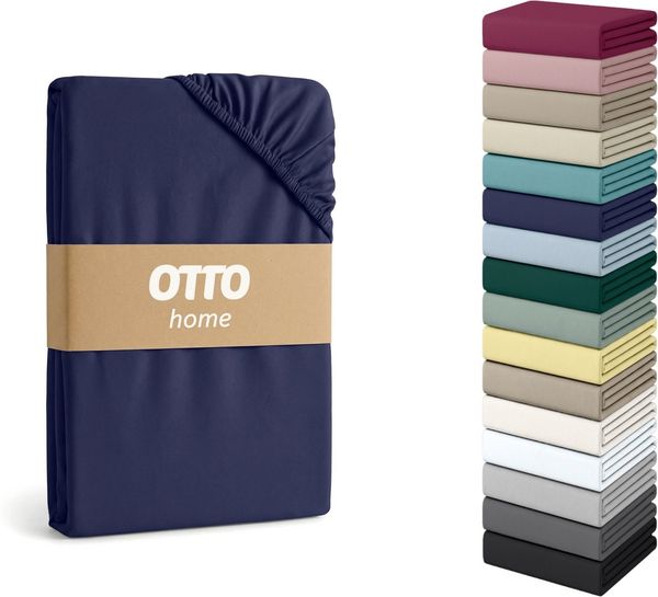 OTTO home Spannbettlaken Physalis Topper COMFORT, Jersey, Gummizug: rundum, (1 Stück), bis 10 cm Höhe, Bettlaken, Laken, in Comfort & Premium Qualität