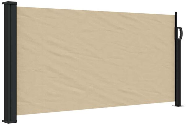 vidaXL Seitenmarkise Ausziehbar Beige 100x300 cm 4004270 Bild 2