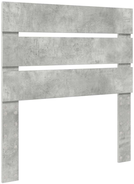 vidaXL Aufbewahrungsbett Beton Grau 100x200 cm Holzwerkstoff 3411920 Bild 6