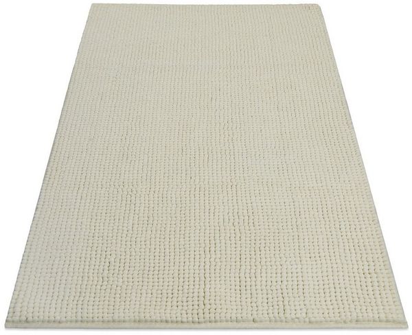 Wecon home Basics Badematte Balu, Höhe 14 mm, Polyester, rechteckig, Chenille, waschbar, rutschfest, schnell trocknend, weich, Badteppich