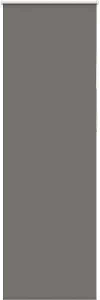 vidaXL Verdunkelungsrollo Grau 80x210 cm Stoffbreite 75,7 cm Polyester 4011176