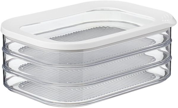 Mepal Modula Kühlschrankdose Aufschnitt 550/3 weiß