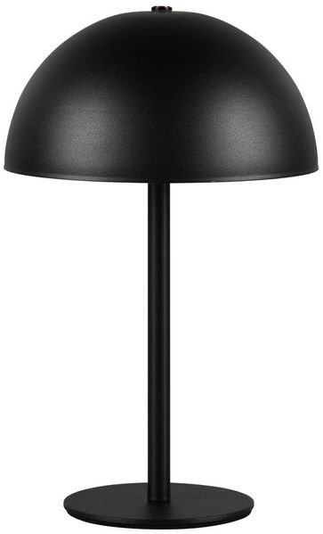 Akku Tischleuchte MUNOZ Schwarz dimmbar & per USB aufladbar, Höhe 21cm Bild 2