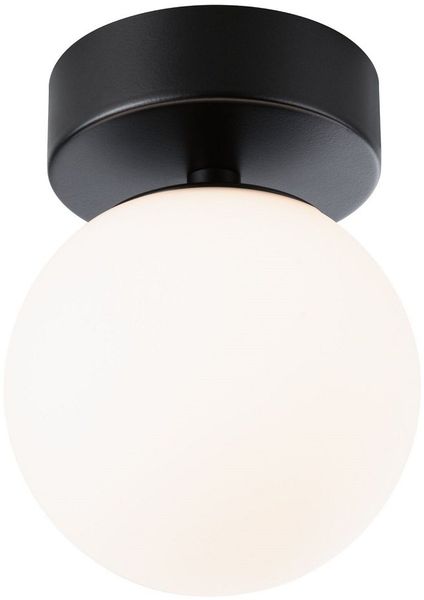 Paulmann 71071 Selection Bathroom LED Deckenleuchte Gove 12cm Schwarz Satin 3000K IP44