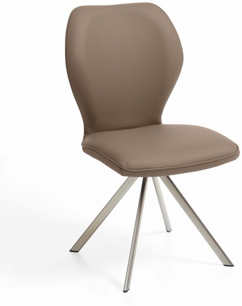 NIEHOFF SITZMÖBEL Polsterstuhl COLORADO BHT 49.50x92x60 cm Esszimmerstuhl Freischwinger Schwingstuhl