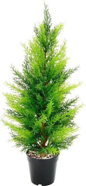 Kunstbaum Zypresse Zypresse, I.GE.A, Höhe 65 cm, im Topf