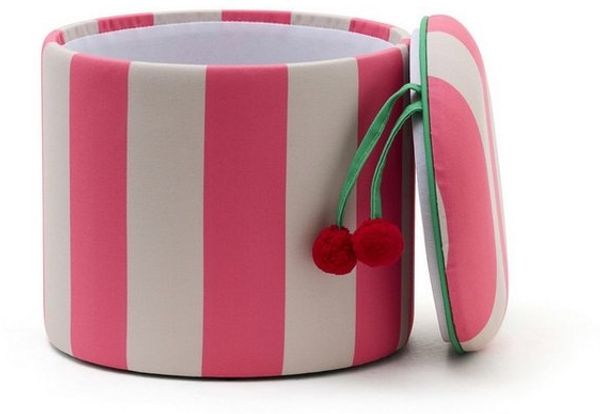 Kids Concept Sitzwürfel Kids Concept - Sitzhocker mit Stauraum rosa - 30,5 x 40 x 40 cm (1 St) Bild 2