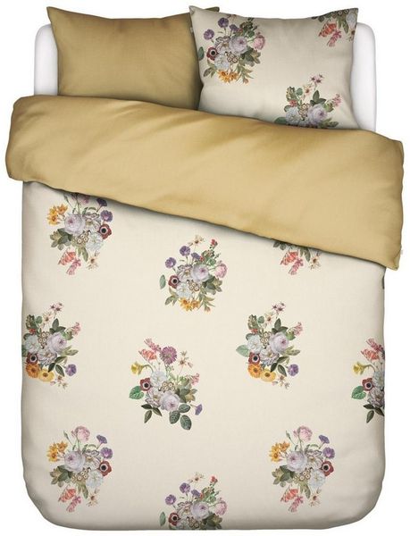 Essenza Bettwäsche Laurine, Satin, 3 teilig, mit floralem Muster