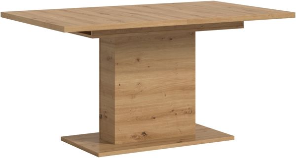 Kulissen-Esstisch >Motion< ausziehbar 190cm, artisan oak Dekor - 150/190x76x90cm (BxHxT)