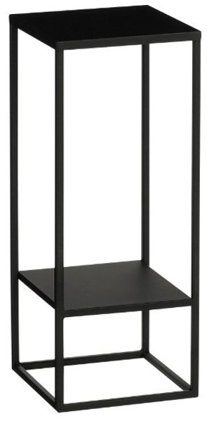 Mica Decorations Beistelltisch Eline 25x60 cm schwarz