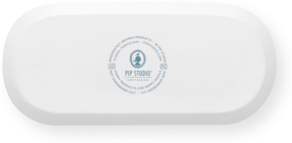 PIP STUDIO Flower Festival Tortenplatte Light Bl. 33,3x15,5 cm Bild 2