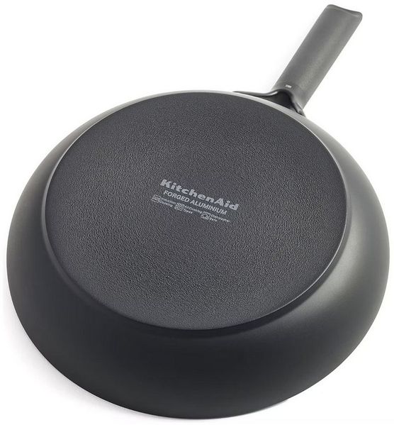 KitchenAid Classic Forged Bratpfanne (20cm), hart anodisiert, PFAS-freie gesunde keramische Antihaftbeschichtung beschichtet, Induktionsgeeigent, Backofengeeignet, Spülmaschinengeeignet, Schwarz