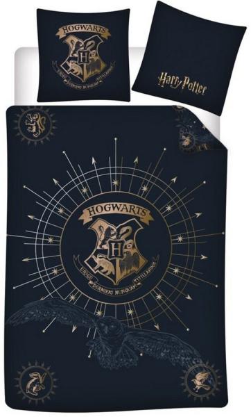 Harry Potter Bettwäsche Harry Potter Hogwarts Kinder Bettwäsche 2tlg. Set, 2 teilig, Bettdeckenbezug 135-140x200cm Kissenbezug 65x65 cm