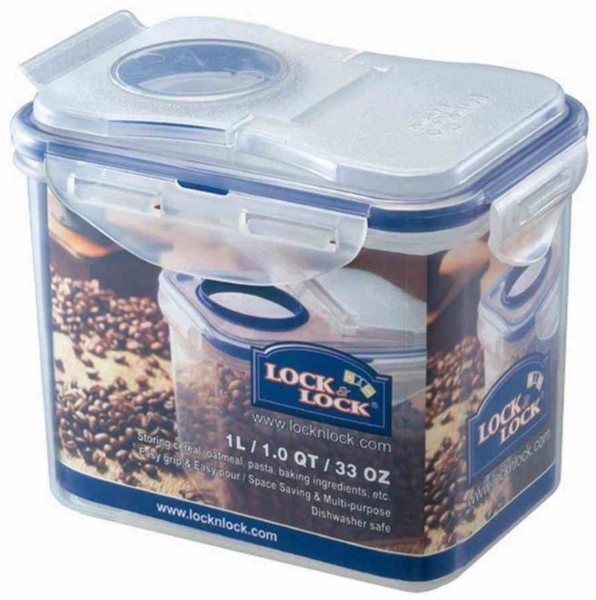Schüttbox "Lock & Lock" 1,0 l rechteckig