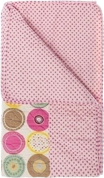 Patchwork Decke Ania II Baumwolle Mehrfarbig