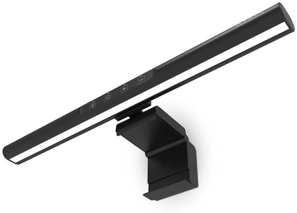 Nedis Monitor-Lichtleiste - 40 cm - Dimmbar - LED - Berührungssteuerung - ABS/Aluminium, 107.00