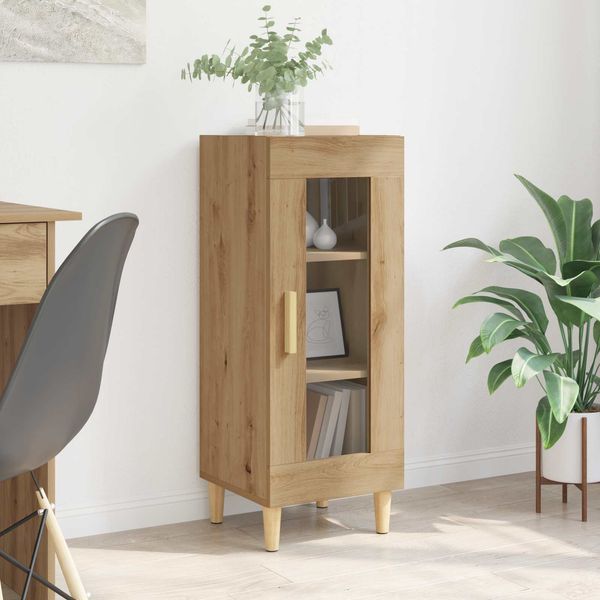 vidaXL Sideboard Artisan-Eiche 34,5 x 32,5 x 90 cm Holzwerkstoff 880971