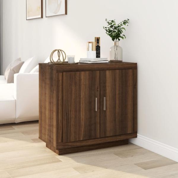 vidaXL Sideboard Braun Eichen-Optik 80x40x75 cm Holzwerkstoff 817236