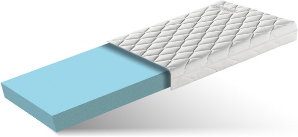 Betten-ABC Bambini – Babymatratze mit waschbarem Bezug und Klimawatte, Größe: 70 x 160 cm