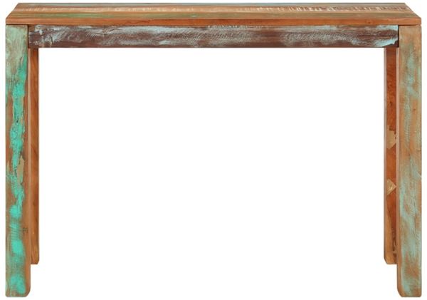 Konsolentisch, Beistelltisch, Konsole 110x35x76 cm Altholz Massiv