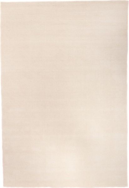 Gabbeh Teppich - Softy - Uni 240 x 170 cm - naturweiß