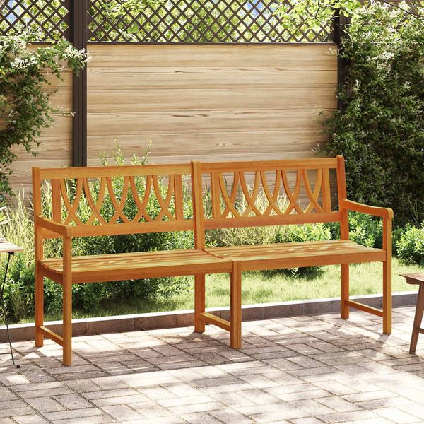 vidaXL Bank Outdoor Natur 180 x 55,5 x 90 cm Massivholz Akazie 42028084