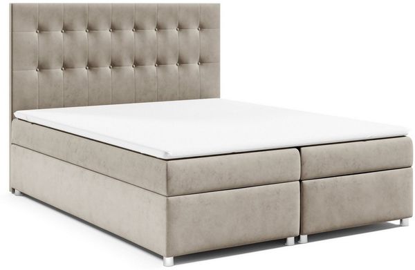 Best for Home Boxspringbett Trinity K-6 mit Bettkasten, Bonellfederkern & Komfort Topper 7 cm (140x200 160x200 180x200 200x200 cm), Handwerksqualität, TOP Preis-Leistungs-Verhältnis