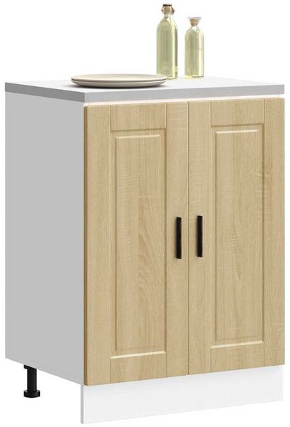 vidaXL Küchenunterschrank Porto Sonoma-Eiche Holzwerkstoff 853920