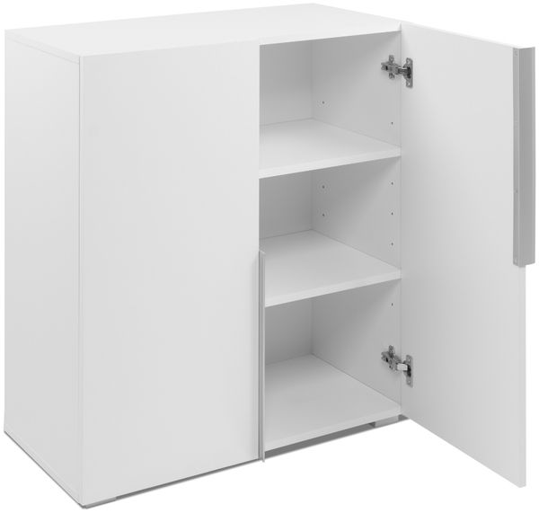 Finori Orsa 01A Kommode, weiß | Maße: B x H x T ca. 76 x 84 x 37,8 cm Bild 4
