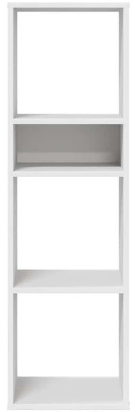 vidaXL Bücherregal Weiß 34x31x112 cm Holzwerkstoff 860283 Bild 4