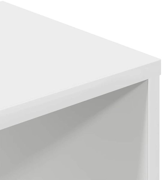 vidaXL Bücherregal Weiß 34x31x112 cm Holzwerkstoff 860283 Bild 7