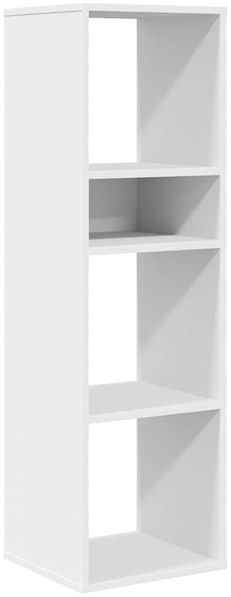 vidaXL Bücherregal Weiß 34x31x112 cm Holzwerkstoff 860283 Bild 2