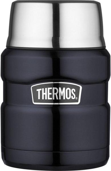 Thermos Essensbehälter 'King' mit Löffel, 0, 47 L, dunkelblau