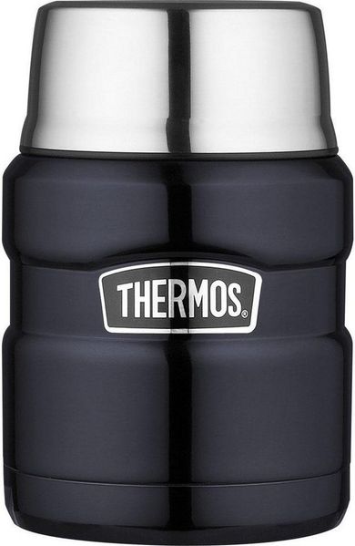 Thermos Essensbehälter 'King' mit Löffel, 0, 47 L, dunkelblau