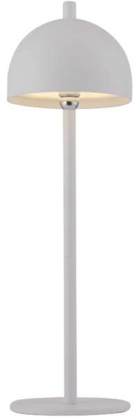 JUST LIGHT LED Tischleuchte LED Tischlampe Akku SW BELLIS, Dimmbar, Memoryfunktion, USB, 1xLED-Board/2,50W/3000K, warmweiß, AKKU USB, Dimmbar Touchdimmer