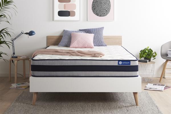 Actilatex ergo matratze 130x210 cm, Latex und Memory-Schaum, Härtegrad 4, Höhe :24 cm, 5 Komfortzonen Bild 2