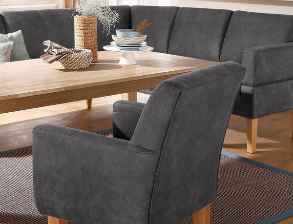 Home affaire Sessel Fehmarn, komfortable Sitzhöhe von 54 cm, in 3 verschiedenen Bezugsqualitäten