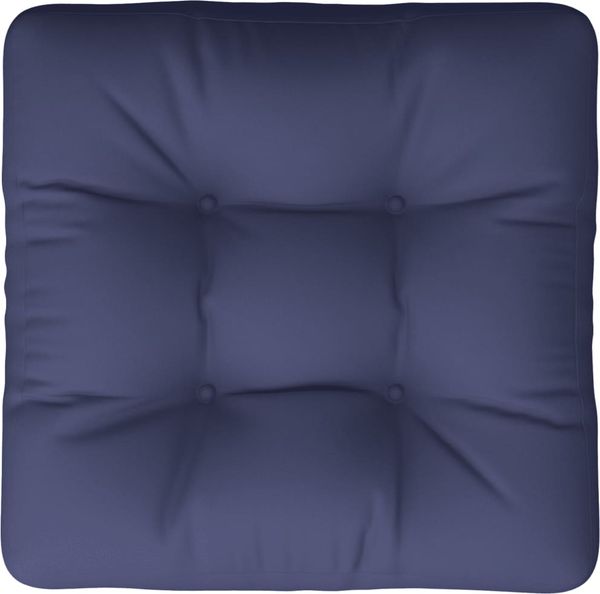 vidaXL Palettenkissen Marineblau 50x50x12 cm Stoff 377823 Bild 6